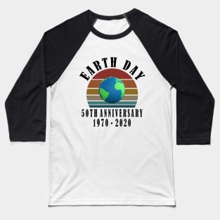 earth day 50th anniversary 2020 Baseball T-Shirt